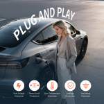 US Standard Retractable EV Charger